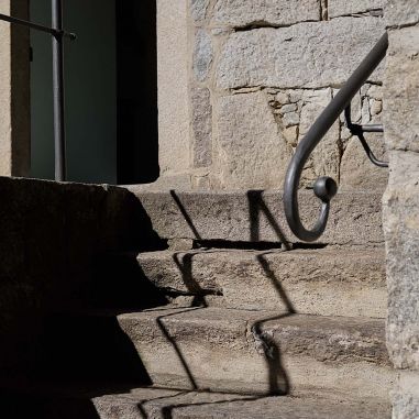 Historisch erhaltene Treppe