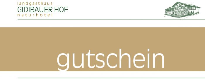 Geschenkgutschein Geschenkgutschein