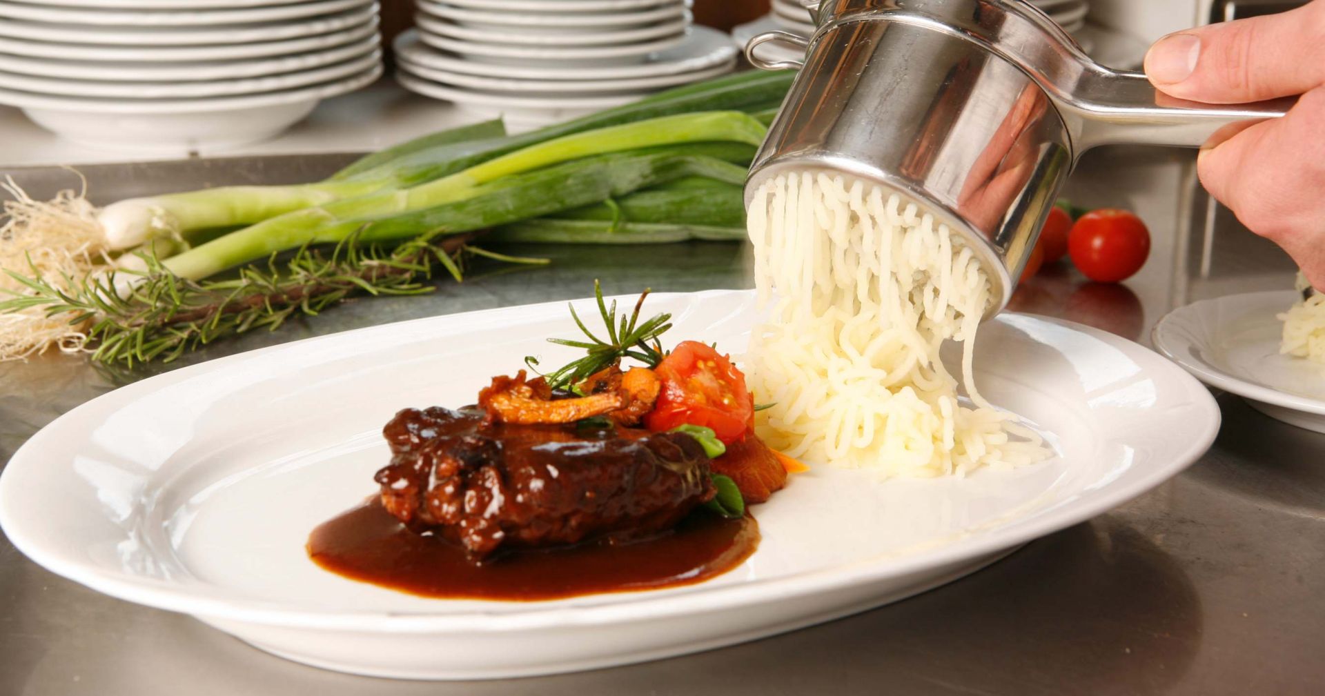 Speise im Restaurant in Hauzenberg